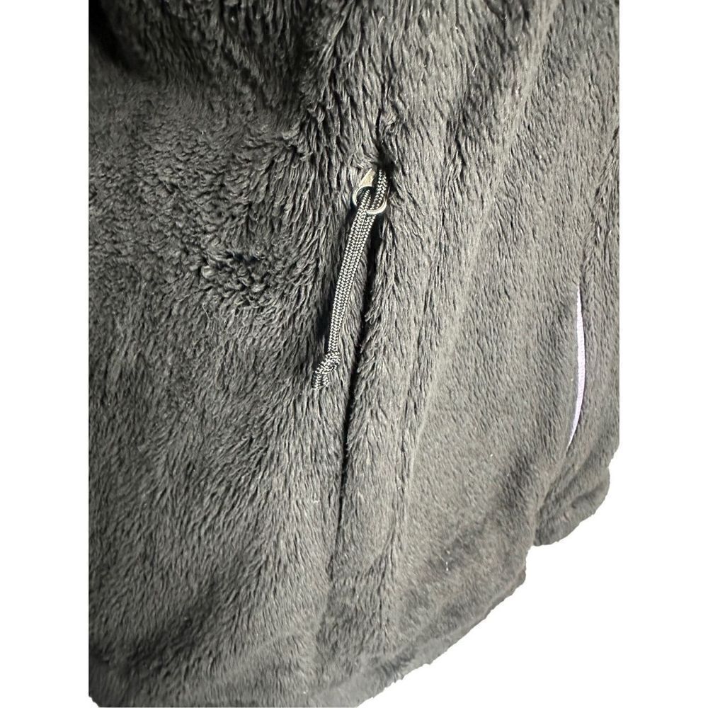 The North Face Osito 2 Black Lavender Plush Zip Up Jacket Women’s Size Small - Picture 6 of 13